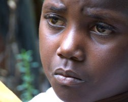 young Rwandan girl 2007