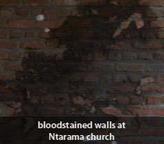 Ntarama church bloodstained walls