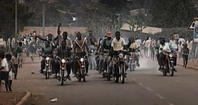 rwanda mob on bikes