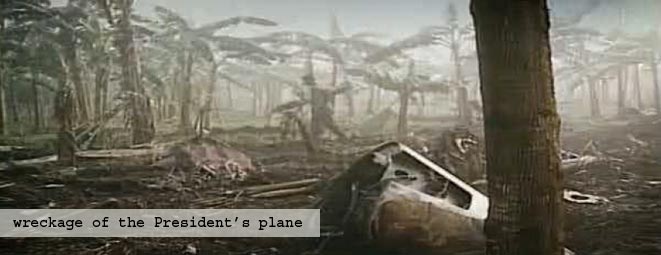 Habyarimana plane wreckage
